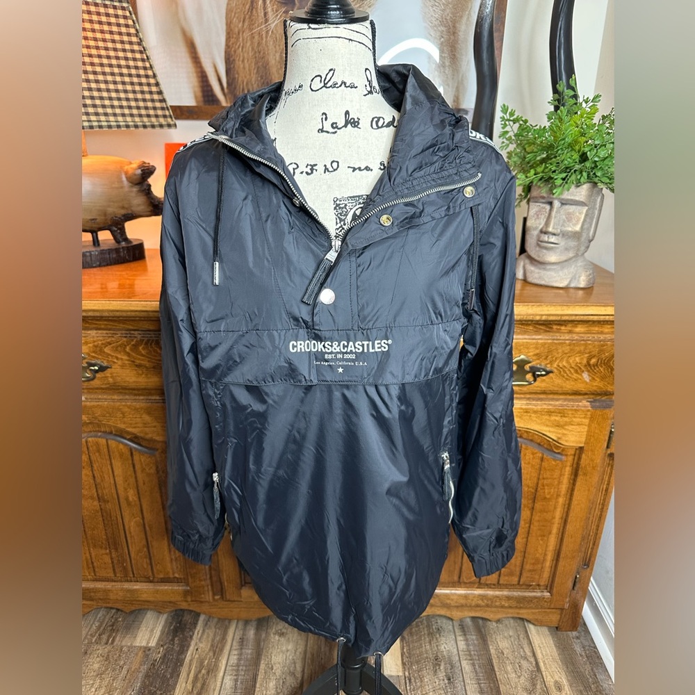 Crooks & Castles Dark Windbreaker Jacket
